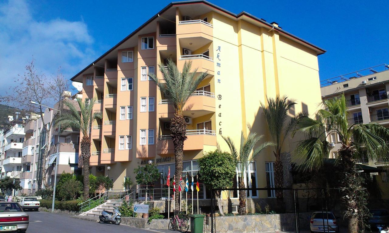 Akman Beach Apart Otel Alanya Exterior photo