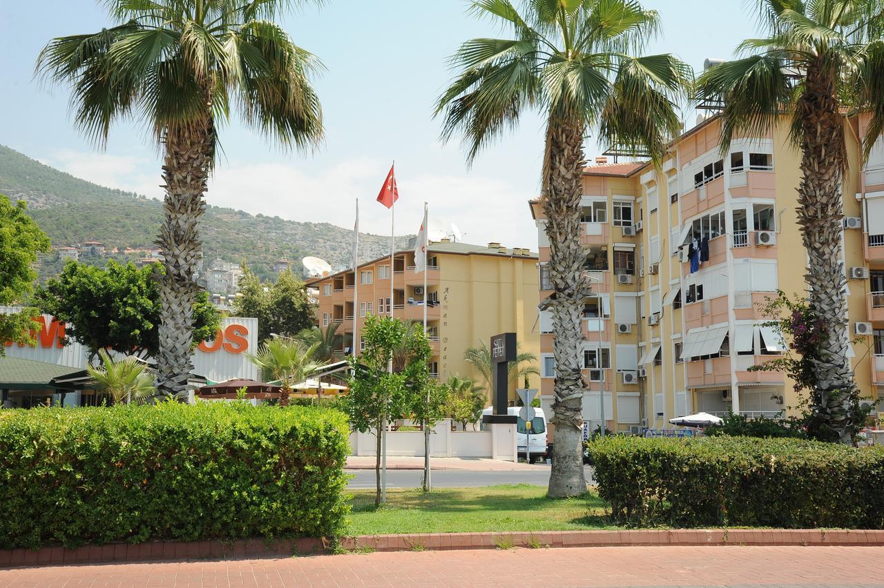 Akman Beach Apart Otel Alanya Exterior photo